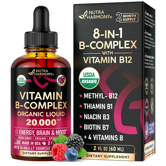 USDA Vitamin B Complex Liquid Drops