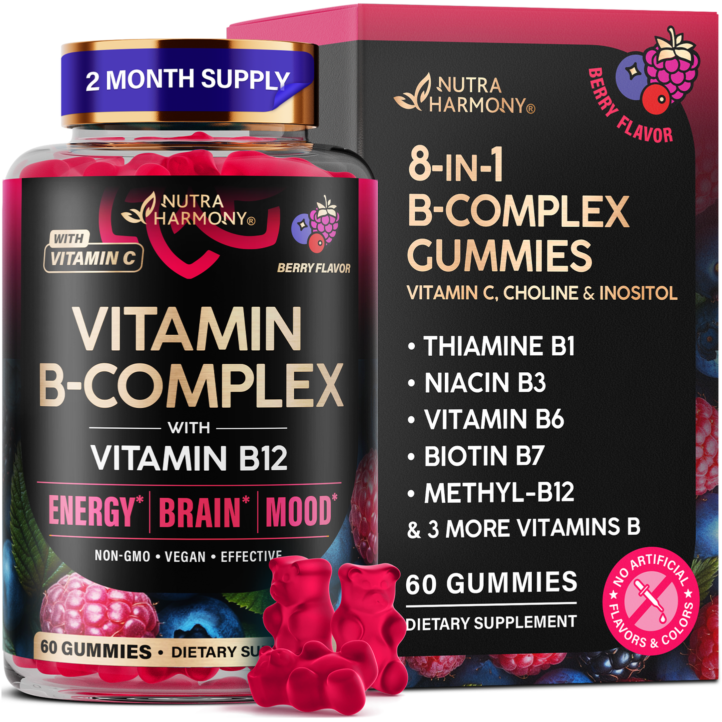 Vitamin B-Complex Gummies