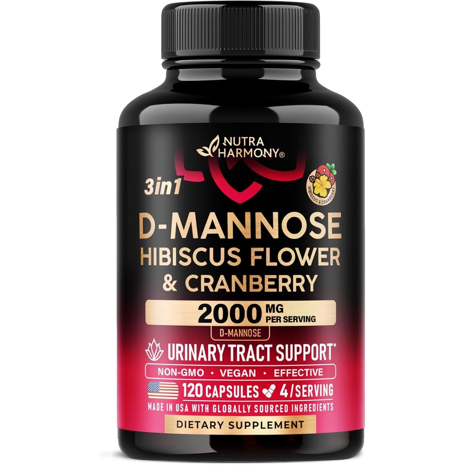 D-Mannose 2000mg Capsules